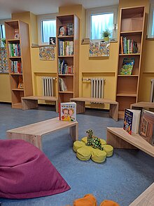 Foto Schulbücherei