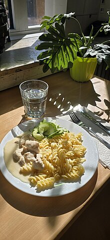 Foto Essen auf Tische