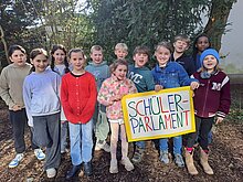 Foto Kinder des Schülerparlaments